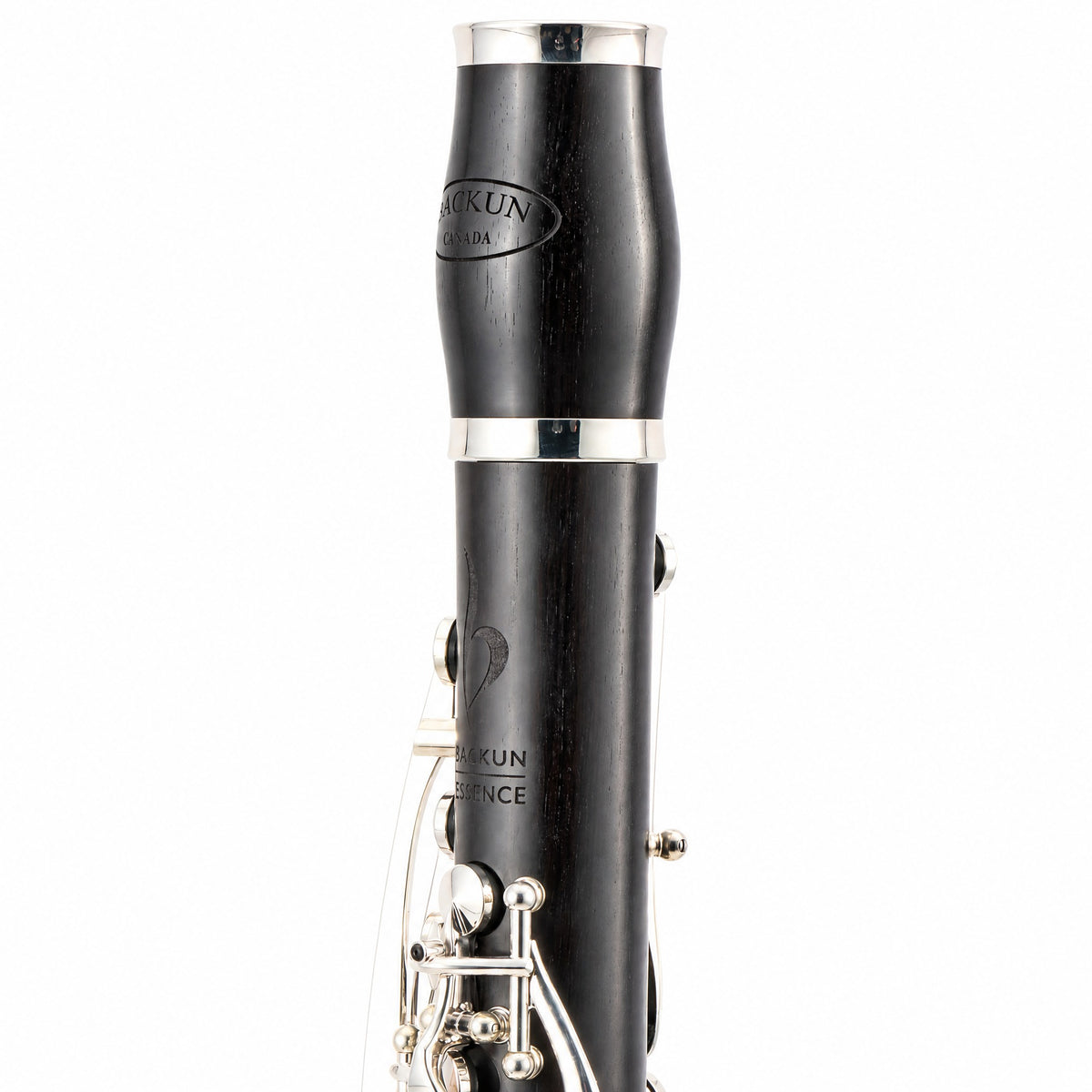 Backun BCLBESSG-SK 'Essence' Bb Clarinet in Grenadilla with Silver Plated Keys
