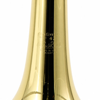 Bach 42A Stradivarius Professional Bb/F Tenor Trombone in Lacquer