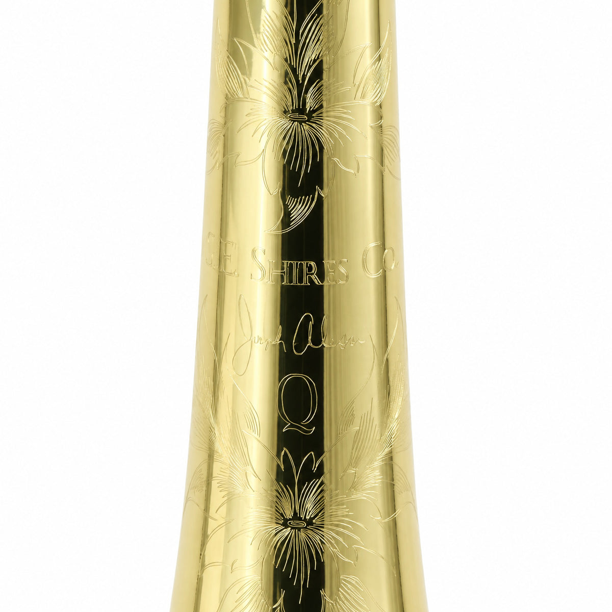 S.E. Shires Q-Series 'Joe Alessi' Professional Tenor Trombone in Lacquer SN 021483