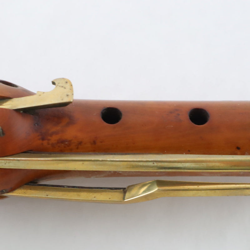 A&W Geib Philadelphia Boxwood Clarinet in C Circa 1820 HISTORIC COLLECTION- for sale at BrassAndWinds.com