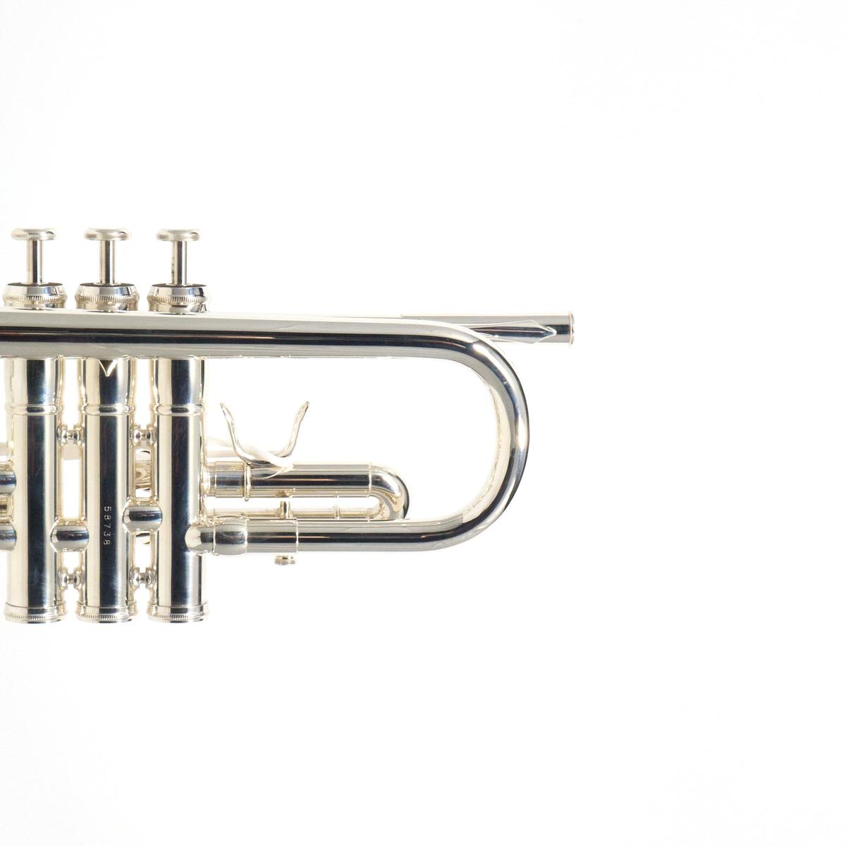 Adams A10 Custom Series Bb Trumpet in Silver Plate