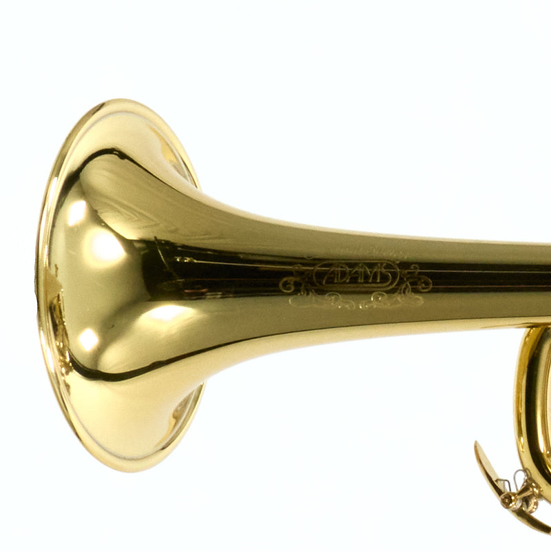 Adams Model A10 Custom Series Bb Trumpet SN 53174 GORGEOUS- for sale at BrassAndWinds.com