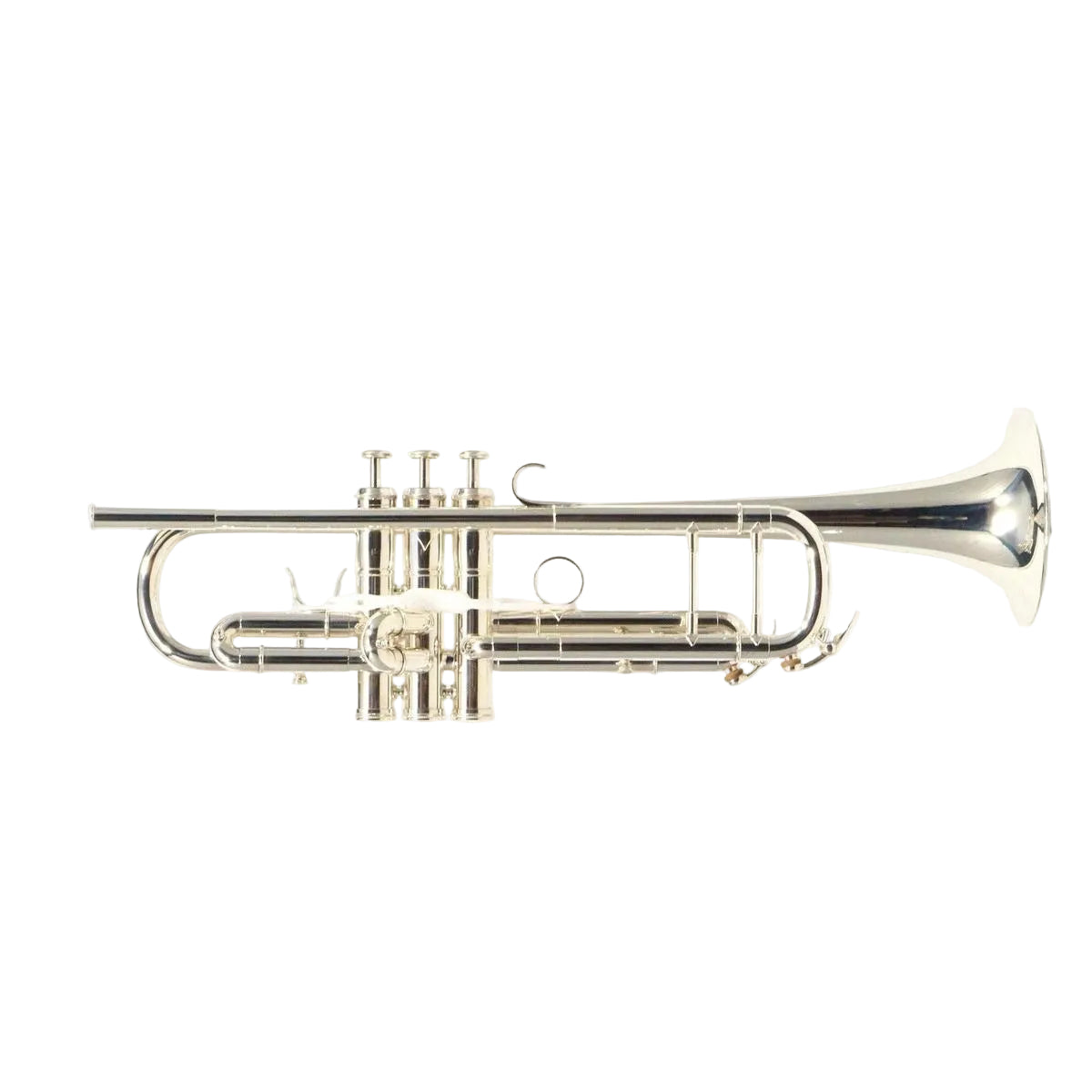 Adams Model A10 Custom Series Bb Trumpet in Silver Plate