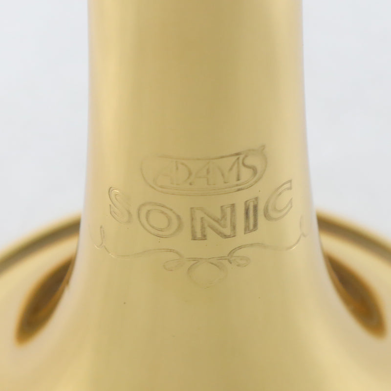 Adams 'Sonic' Series Professional Bb Trumpet in Lacquer BRAND NEW- for sale at BrassAndWinds.com