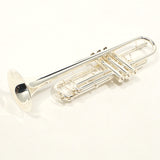 Adams 'Sonic' Series Professional Bb Trumpet in Silver Plate BRAND NEW- for sale at BrassAndWinds.com