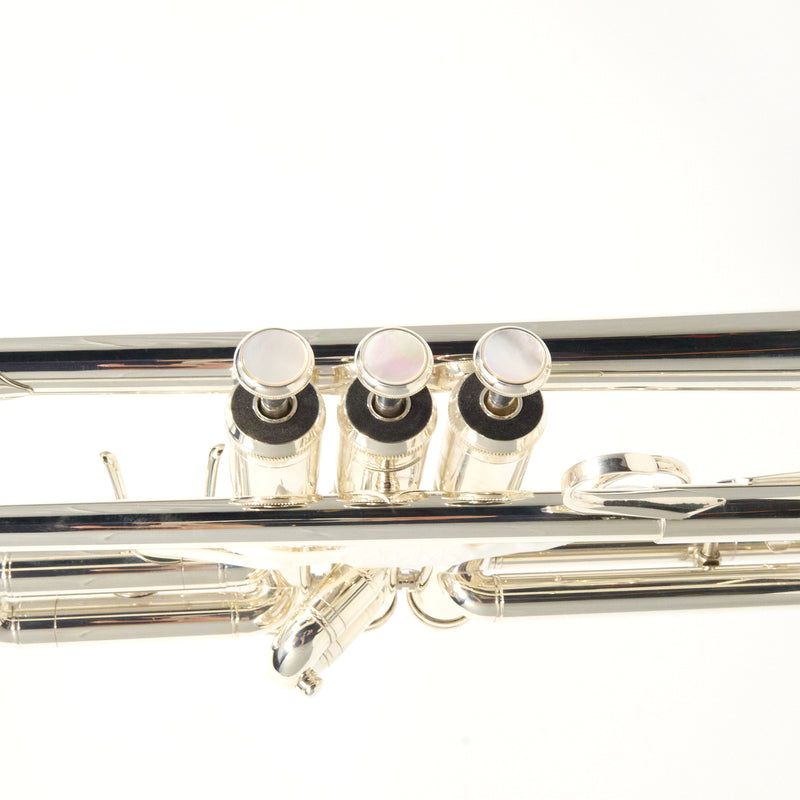 Adams 'Sonic' Series Professional Bb Trumpet in Silver Plate BRAND NEW- for sale at BrassAndWinds.com