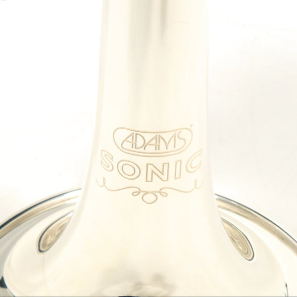 Adams 'Sonic' Series Professional Bb Trumpet in Silver Plate BRAND NEW- for sale at BrassAndWinds.com