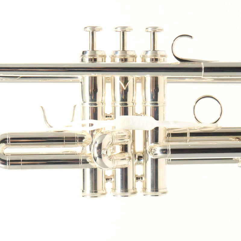 Adams 'Sonic' Series Professional Bb Trumpet in Silver Plate BRAND NEW- for sale at BrassAndWinds.com