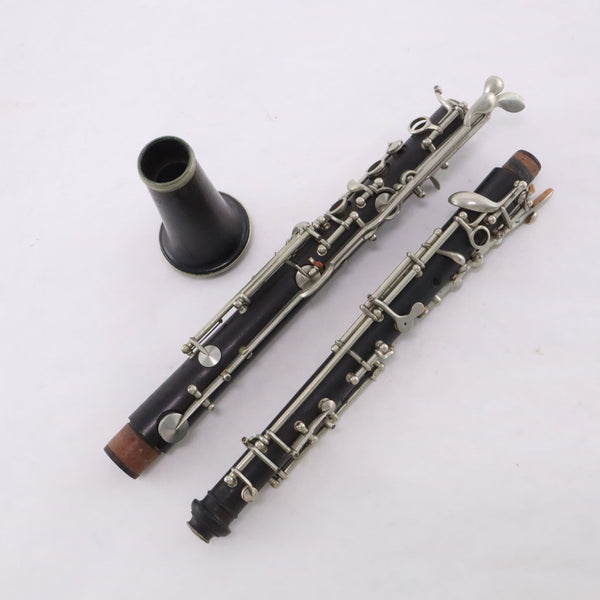 Adler Grenadilla Oboe circa 1950 HISTORIC COLLECTION- for sale at BrassAndWinds.com