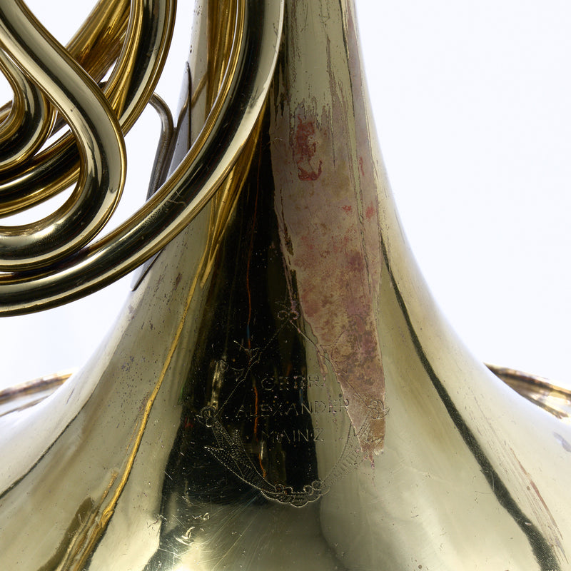 Alexander Model 103 Professional French Horn EXCELLENT- for sale at BrassAndWinds.com