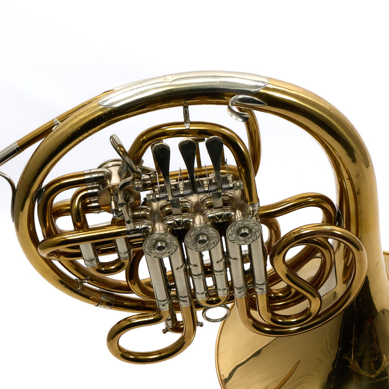 Alexander Model 103 Professional French Horn SN 7394 VERY NICE- for sale at BrassAndWinds.com
