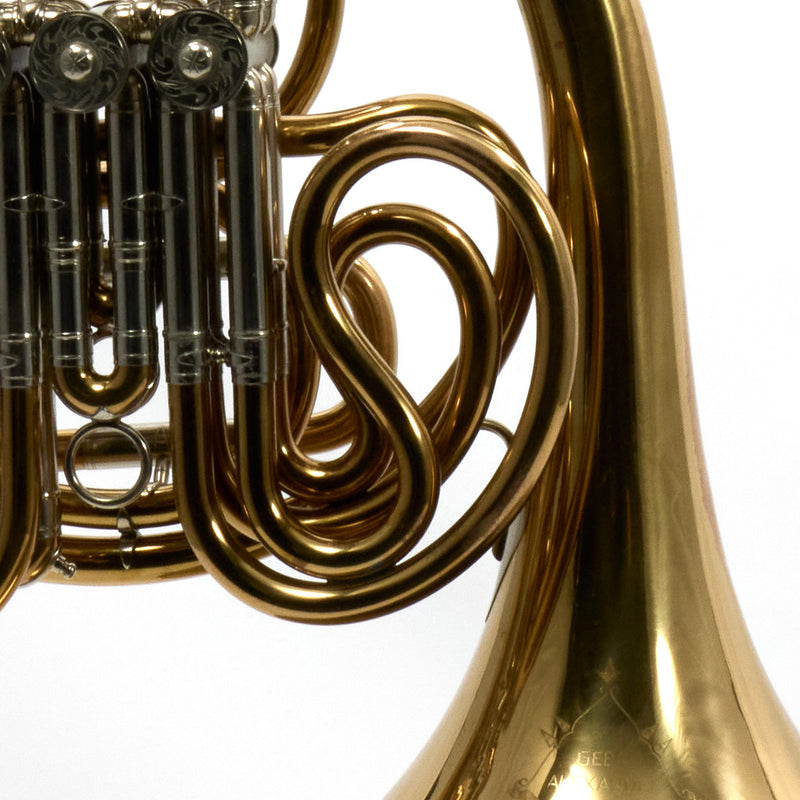 Alexander Model 103 Professional French Horn SN 7394 VERY NICE- for sale at BrassAndWinds.com