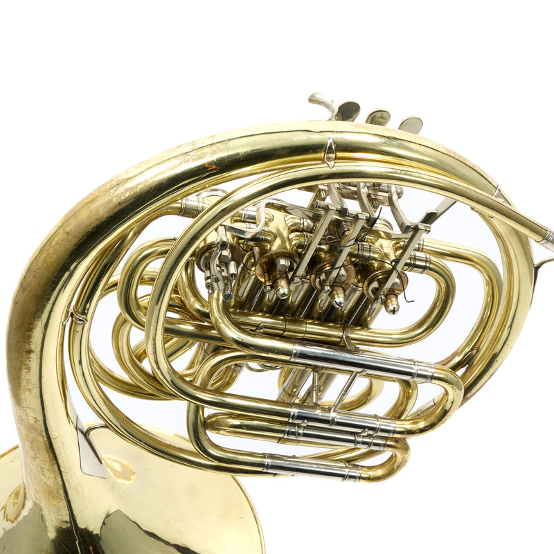 Alexander Model 1103 Professional French Horn with Knopf Wrap VERY NICE- for sale at BrassAndWinds.com