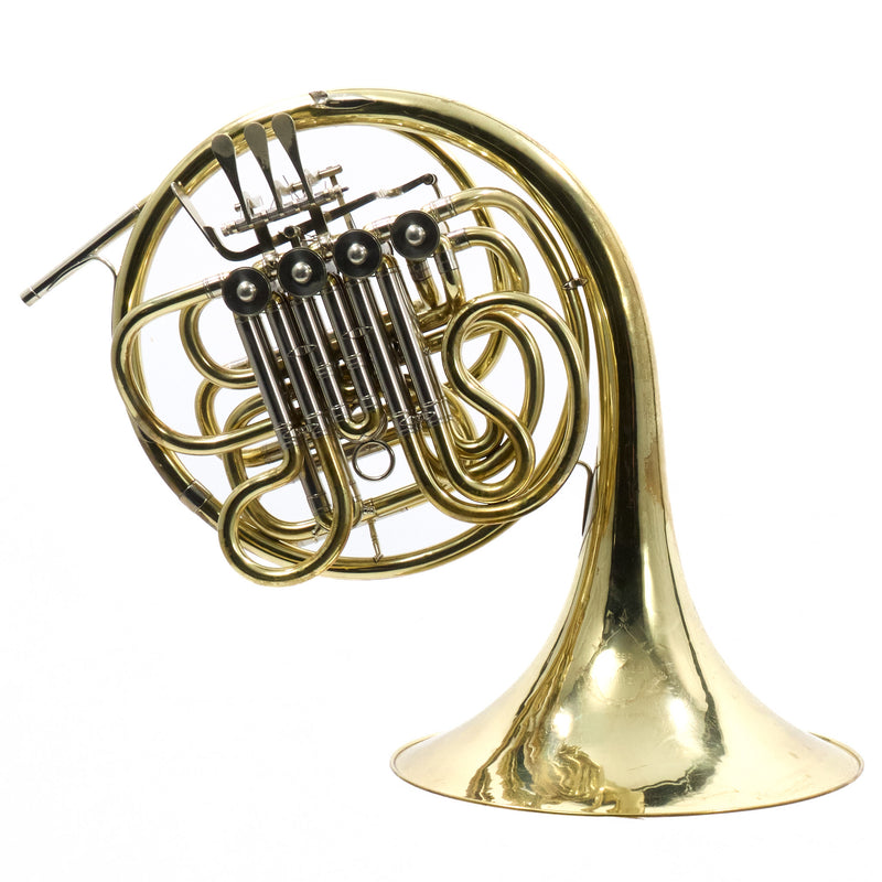 Alexander Model 1103 Professional French Horn with Knopf Wrap VERY NICE- for sale at BrassAndWinds.com