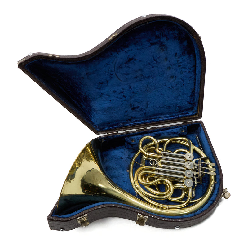 Alexander Model 1103 Professional French Horn with Knopf Wrap VERY NICE- for sale at BrassAndWinds.com
