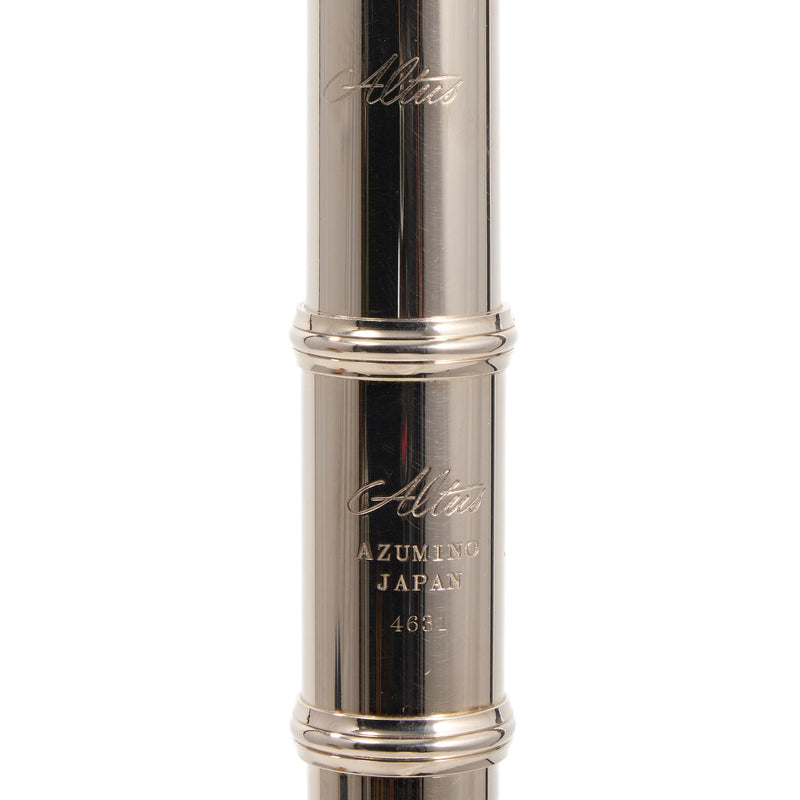 Altus 1307 Gold-Clad Britannia Silver Flute SN 4631 GORGEOUS