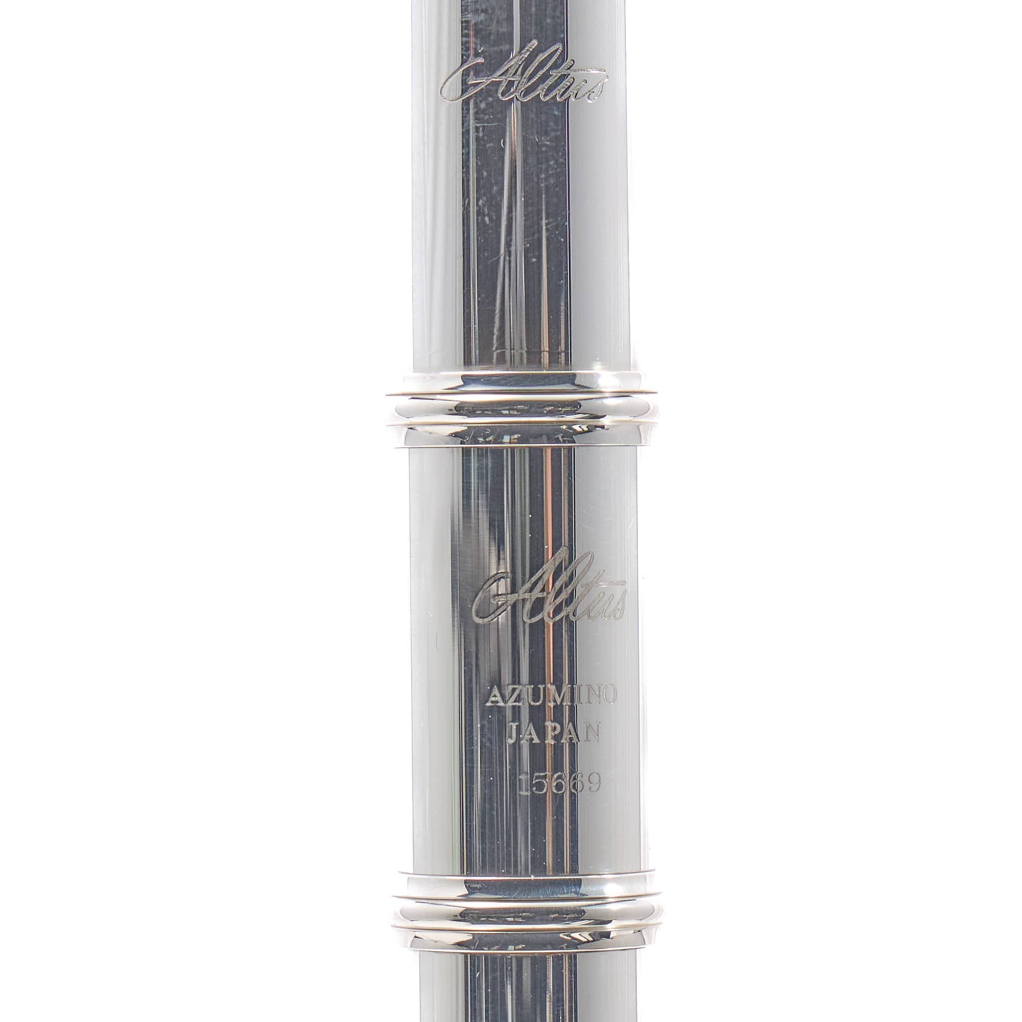 Altus 1307SRBEO-D-4 Professional Britannia Silver Flute