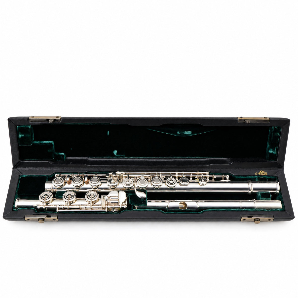 Altus 1807SRBO-CD Handmade Silver Flute with Z-Cut Head, 14K Riser