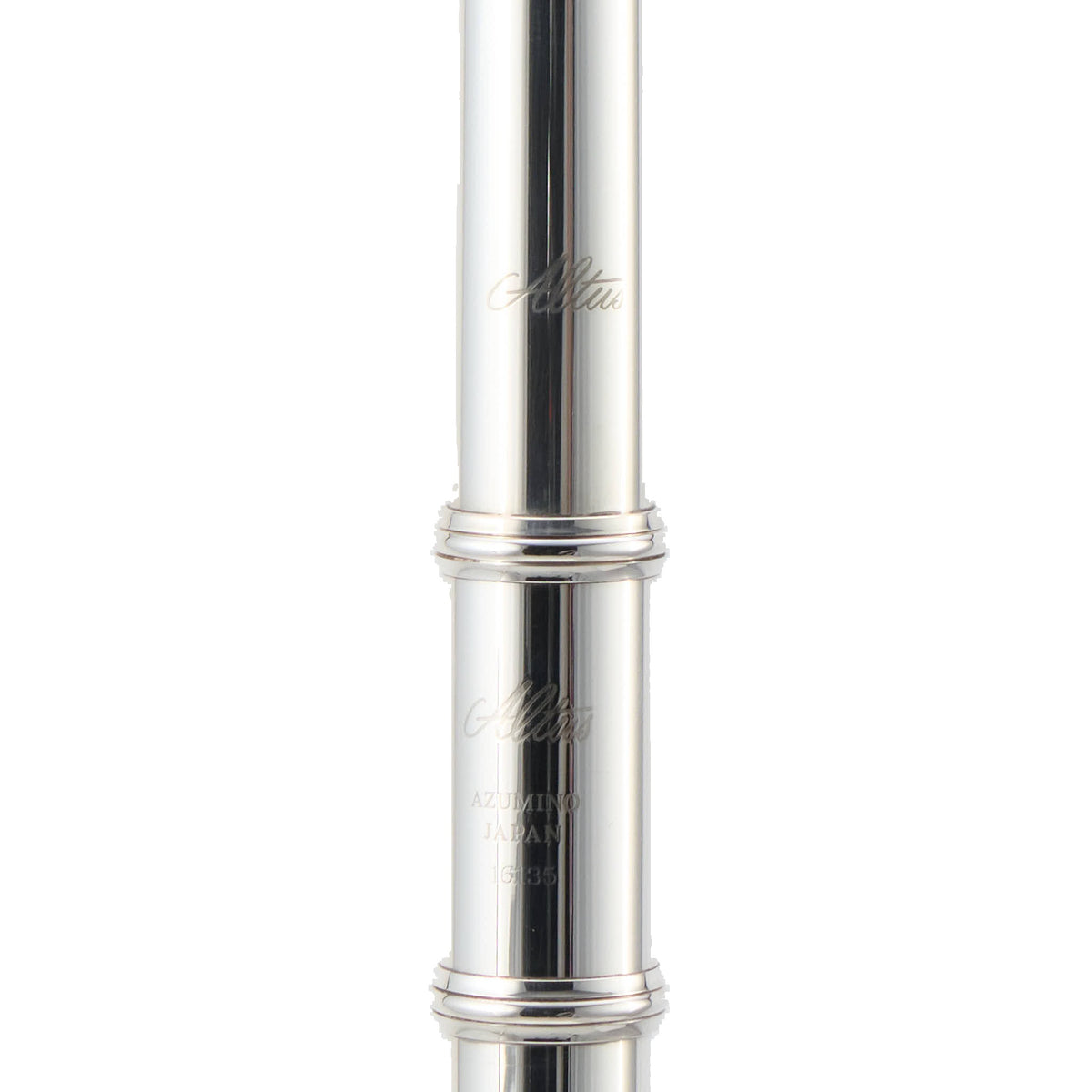 Altus 1807SRBO-CD Handmade Silver Flute with Z-Cut Head, 14K Riser
