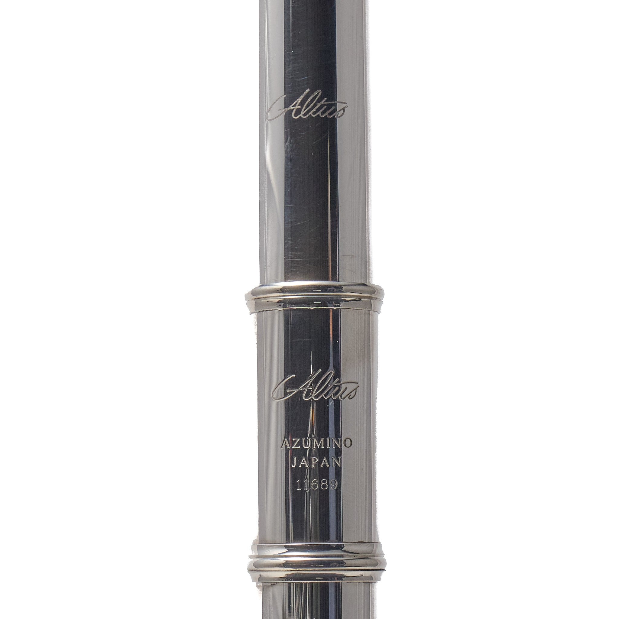 Altus Model 1607SRBEO-D Handmade Britannia Silver Flute
