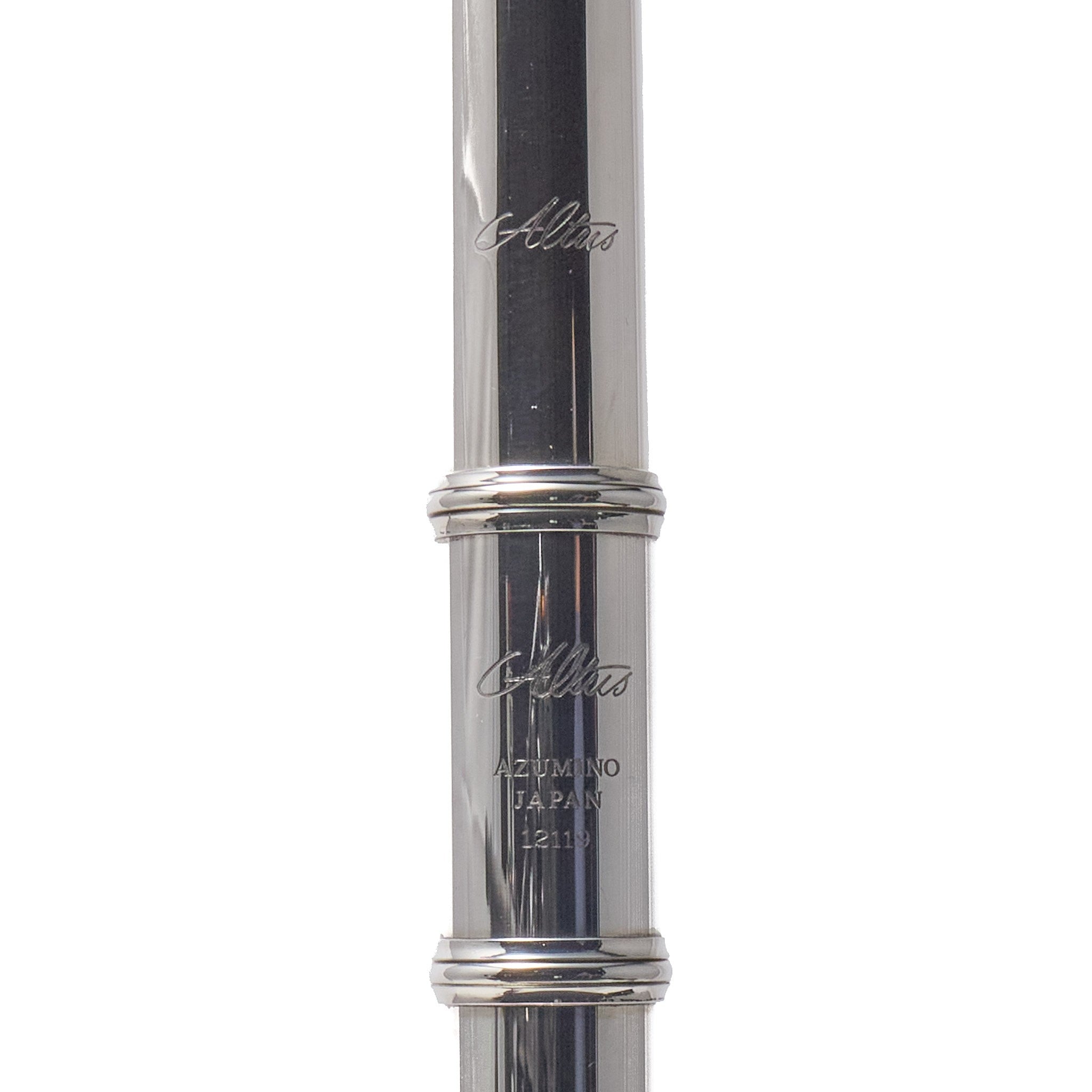 Altus Model 1607SRBEO-D Handmade Britannia Silver Flute