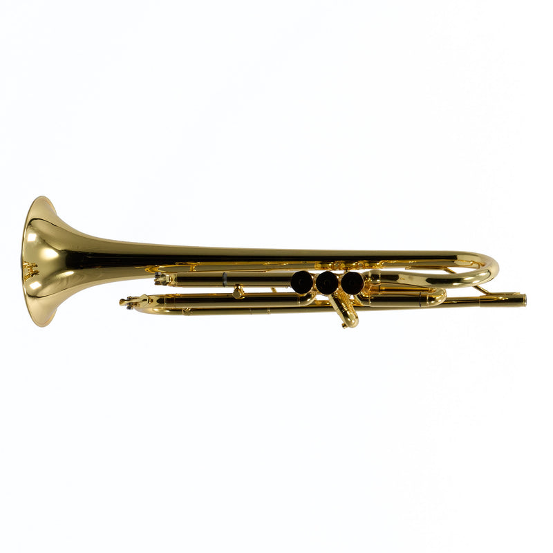 Andalucia Shepherd's Crook Bb Trumpet SN ADT00280 NEAT- for sale at BrassAndWinds.com