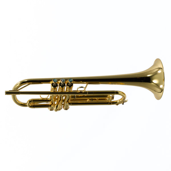 Andalucia Shepherd's Crook Bb Trumpet SN ADT00280 NEAT- for sale at BrassAndWinds.com