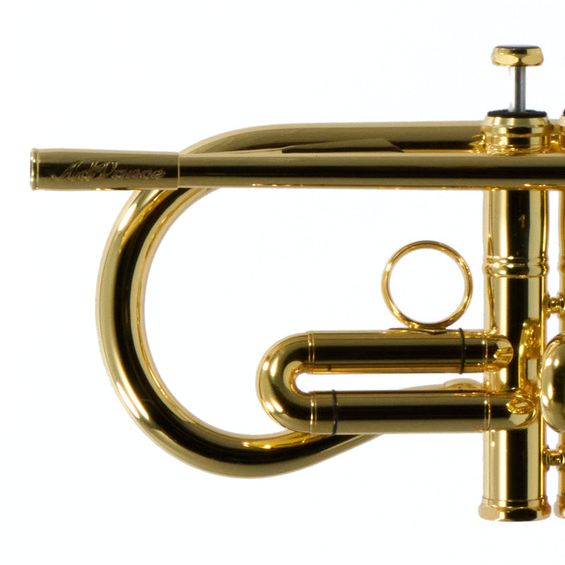 Andalucia Shepherd's Crook Bb Trumpet SN ADT00280 NEAT- for sale at BrassAndWinds.com