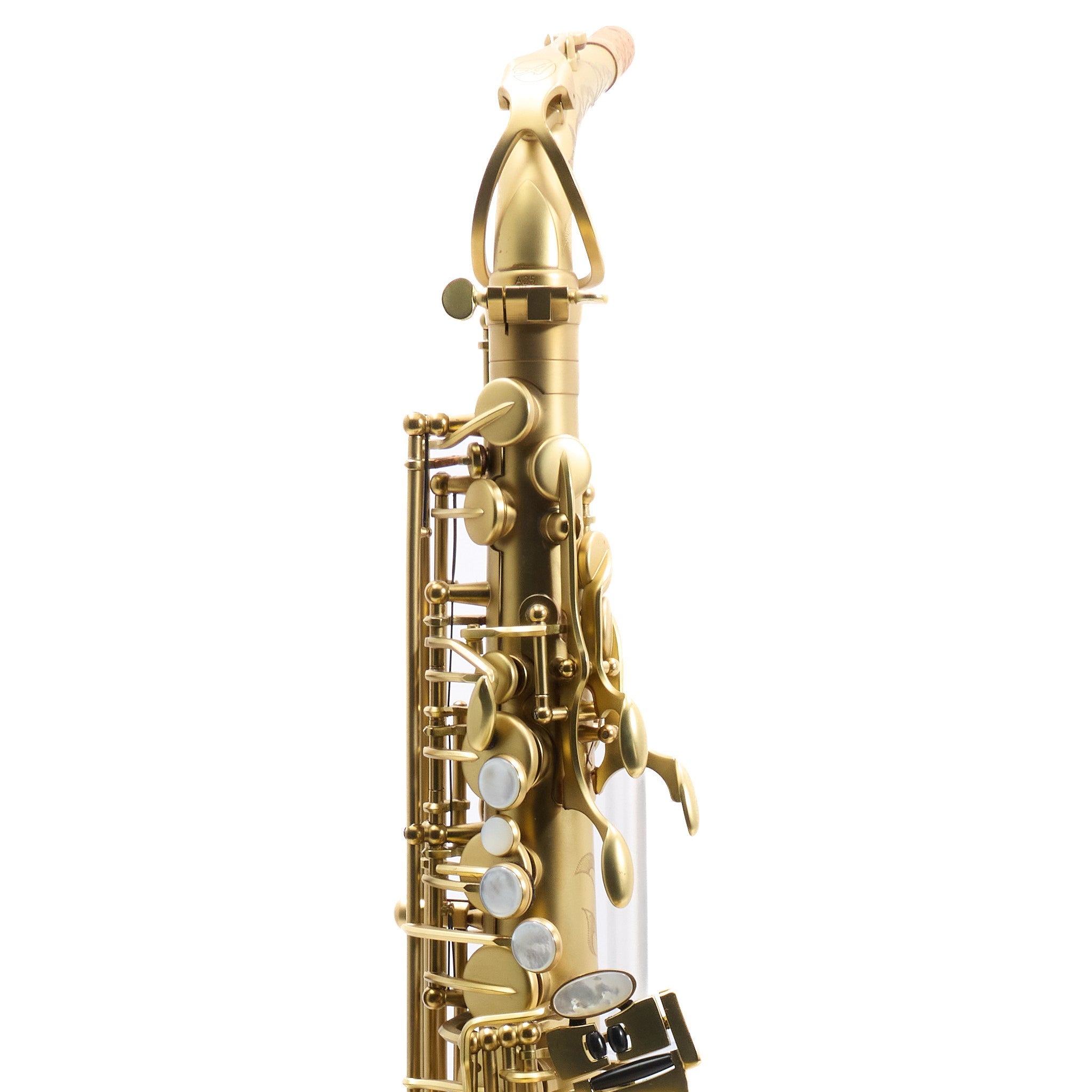Antigua Winds AS4348CU Alto Saxophone in Unlacquered Brass