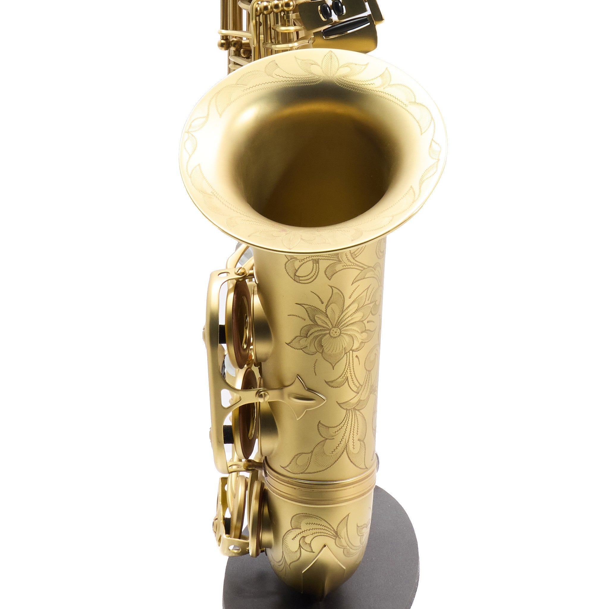 Antigua Winds AS4348CU Alto Saxophone in Unlacquered Brass