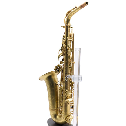 Antigua Winds AS4348CU Alto Saxophone in Unlacquered Brass