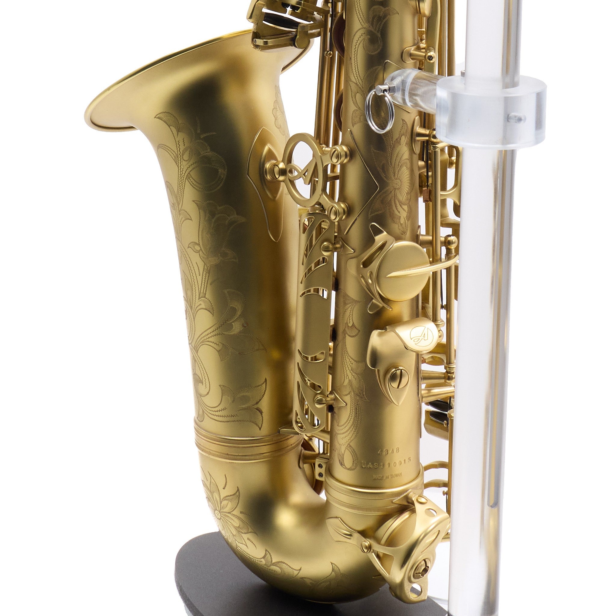 Antigua Winds AS4348CU Alto Saxophone in Unlacquered Brass