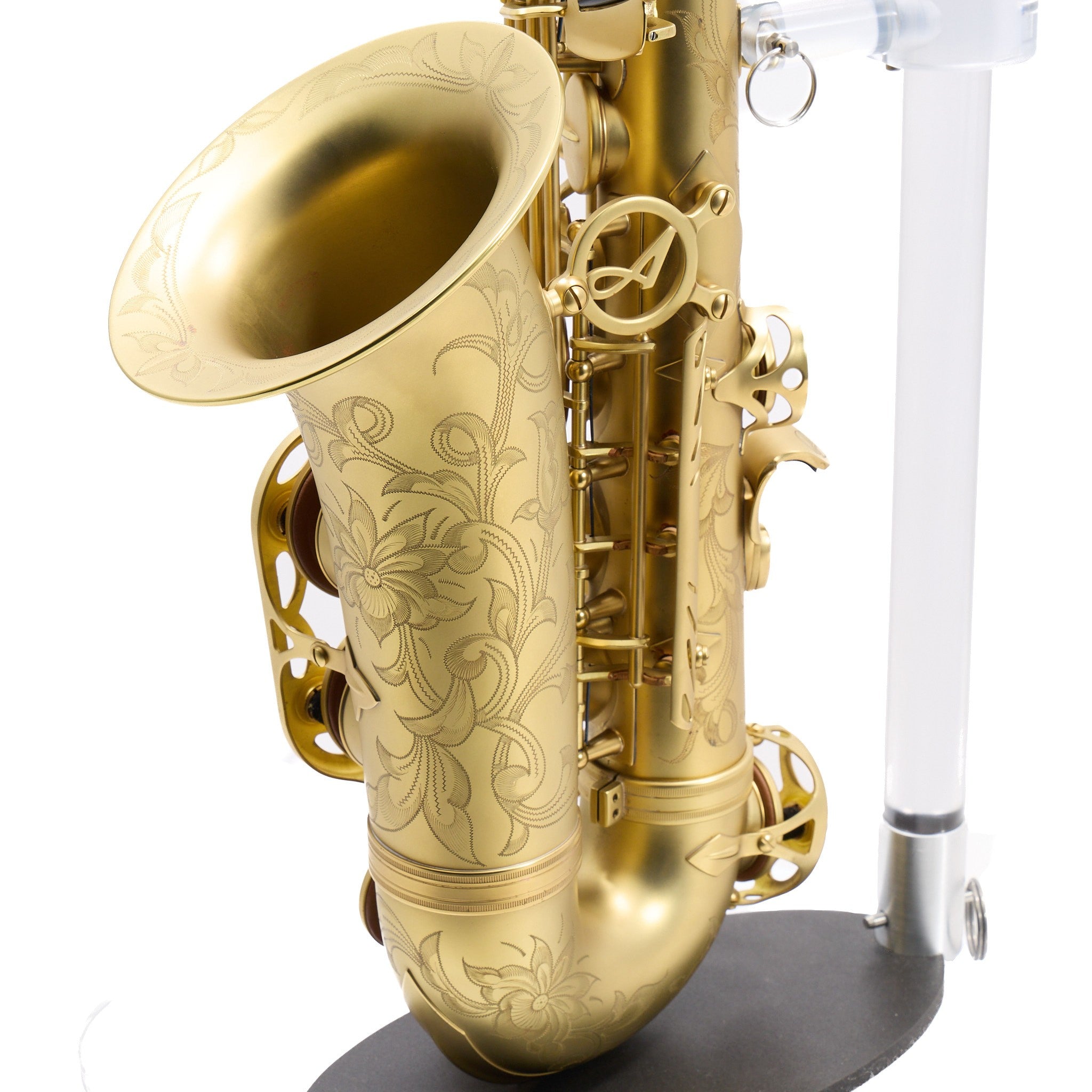 Antigua Winds AS4348CU Alto Saxophone in Unlacquered Brass