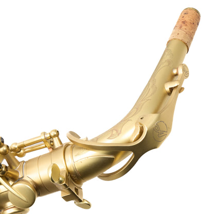 Antigua Winds AS4348CU Alto Saxophone in Unlacquered Brass