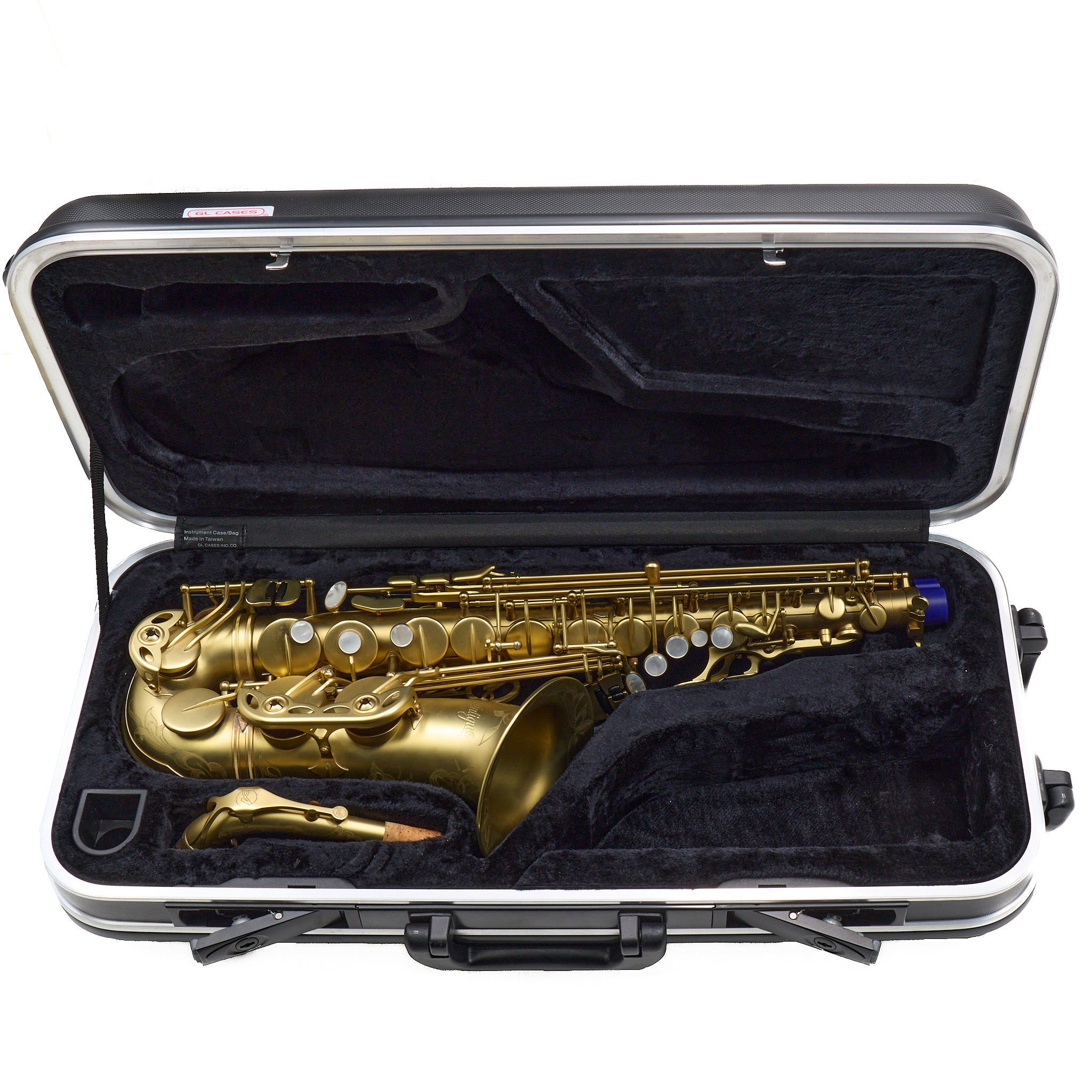 Antigua Winds AS4348CU Alto Saxophone in Unlacquered Brass