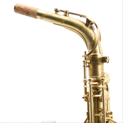 Antigua Winds AS4348CU Alto Saxophone in Unlacquered Brass