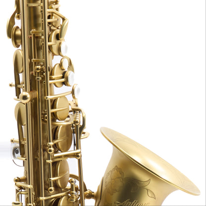 Antigua Winds AS4348CU Alto Saxophone in Unlacquered Brass