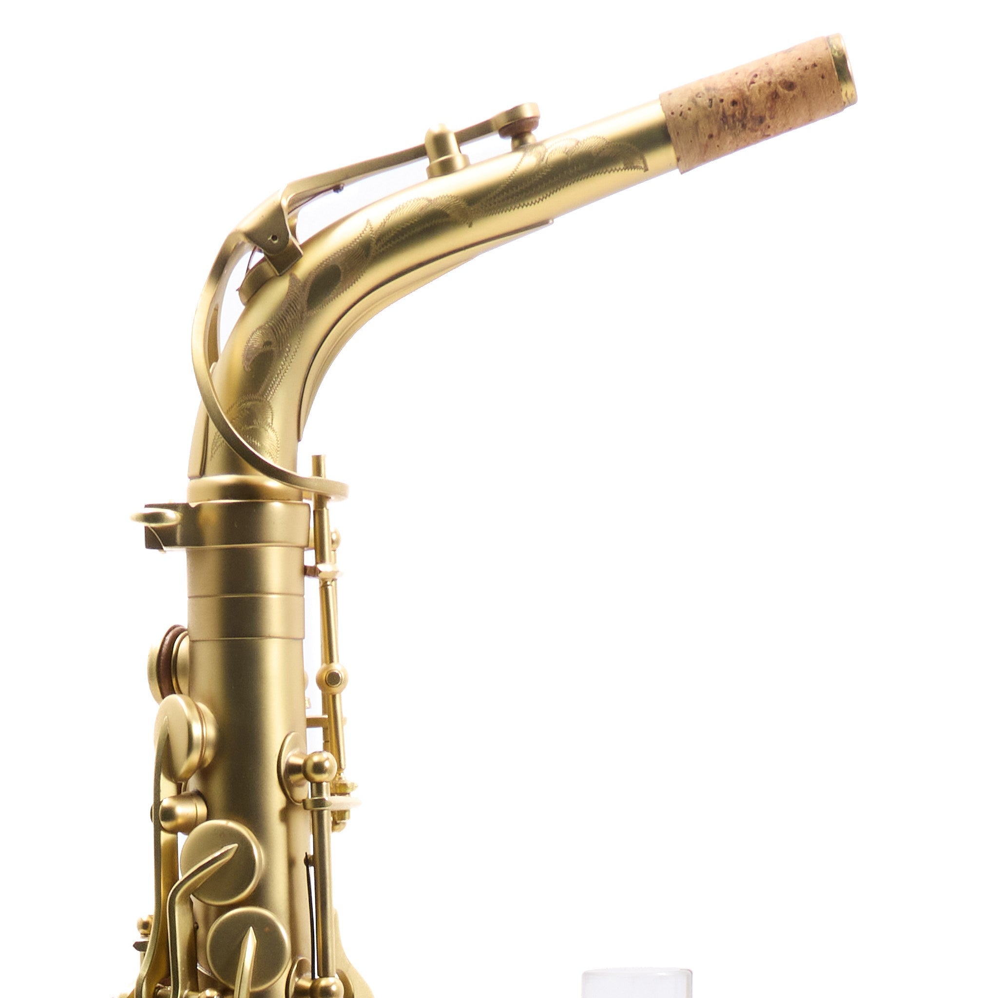 Antigua Winds AS4348CU Alto Saxophone in Unlacquered Brass