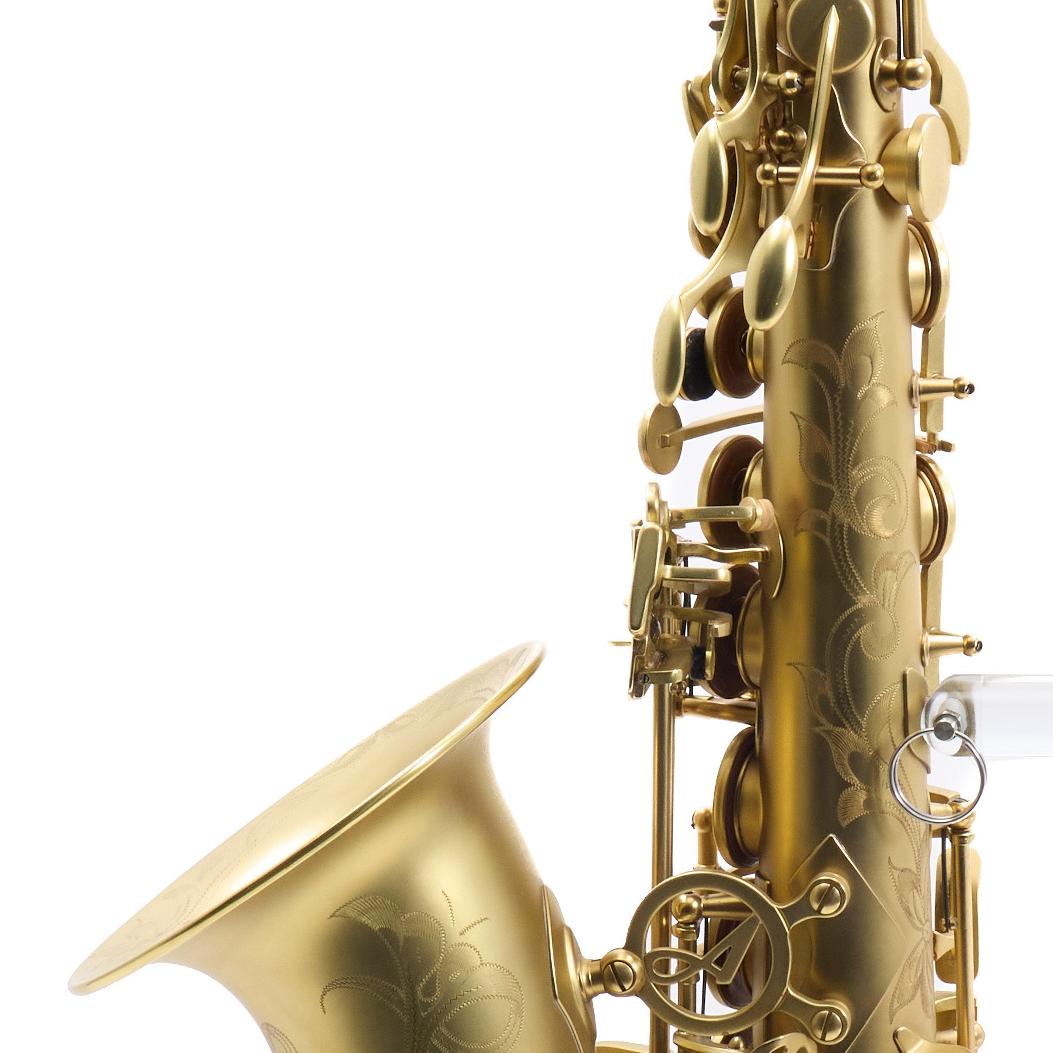 Antigua Winds AS4348CU Alto Saxophone in Unlacquered Brass