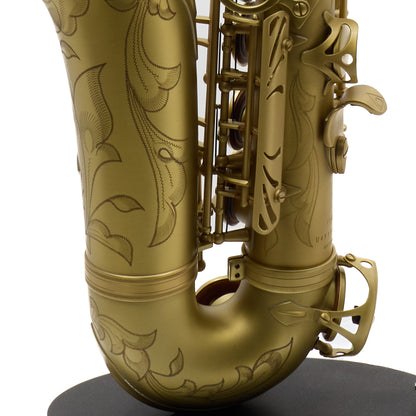 Antigua Winds Model AS4248CB 'Powerbell' Alto Saxophone in Classic Brass