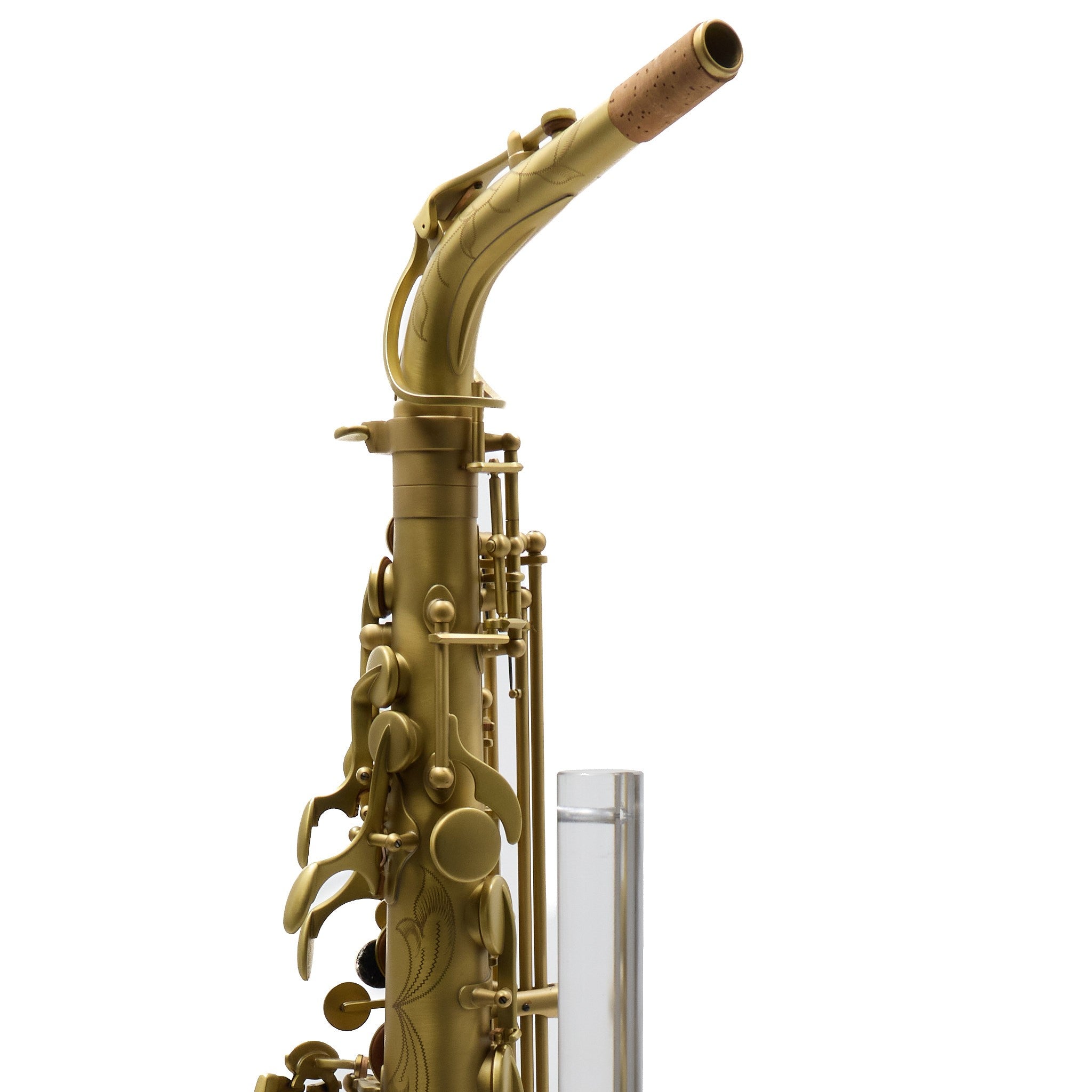 Antigua Winds Model AS4248CB 'Powerbell' Alto Saxophone in Classic Brass