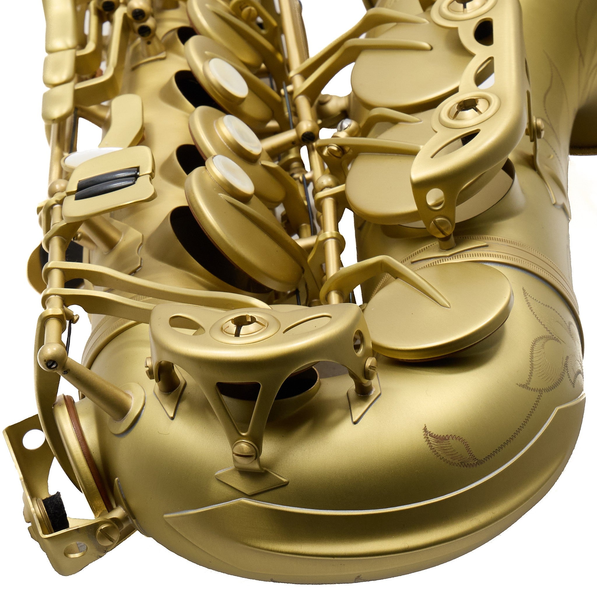 Antigua Winds Model AS4248CB 'Powerbell' Alto Saxophone in Classic Brass