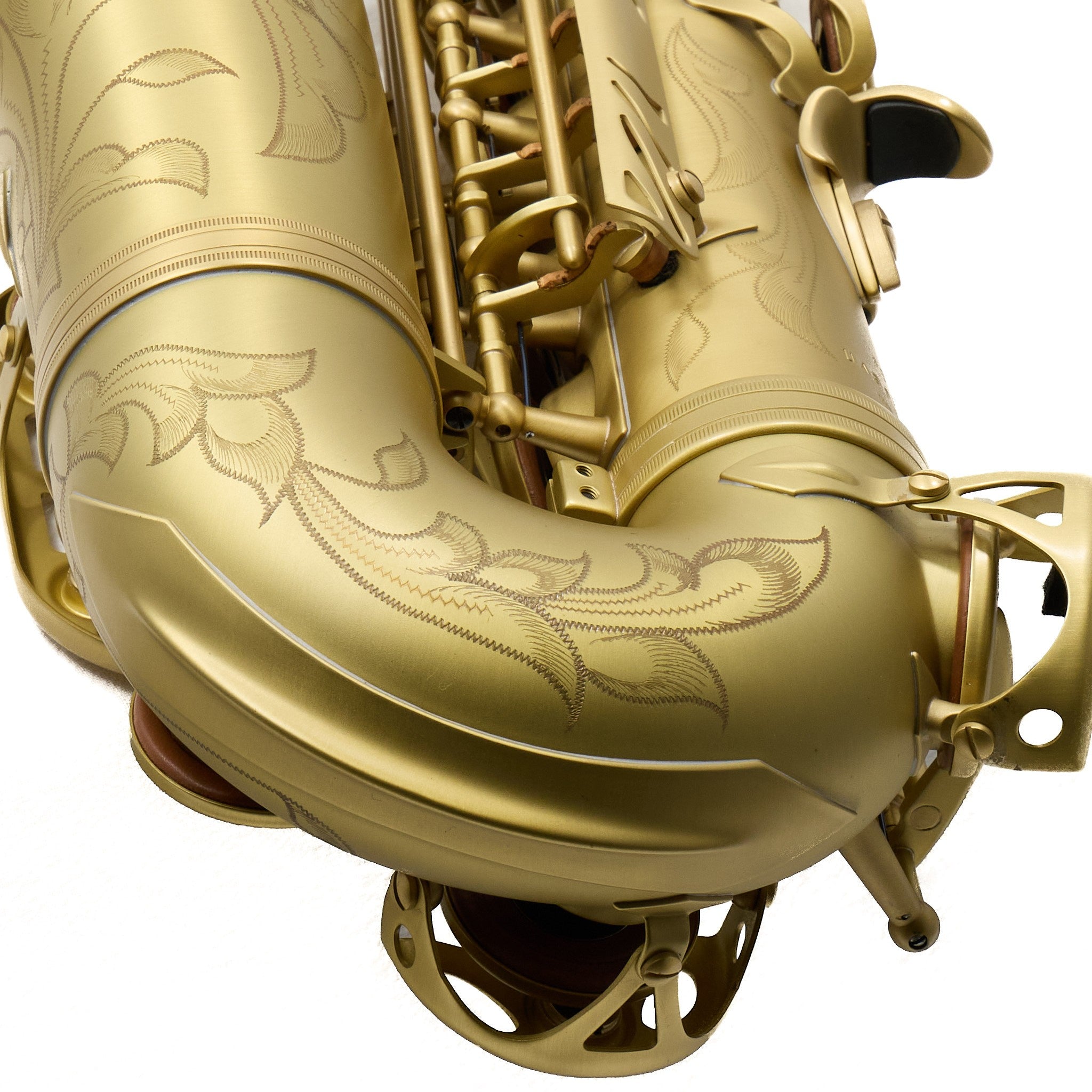 Antigua Winds Model AS4248CB 'Powerbell' Alto Saxophone in Classic Brass