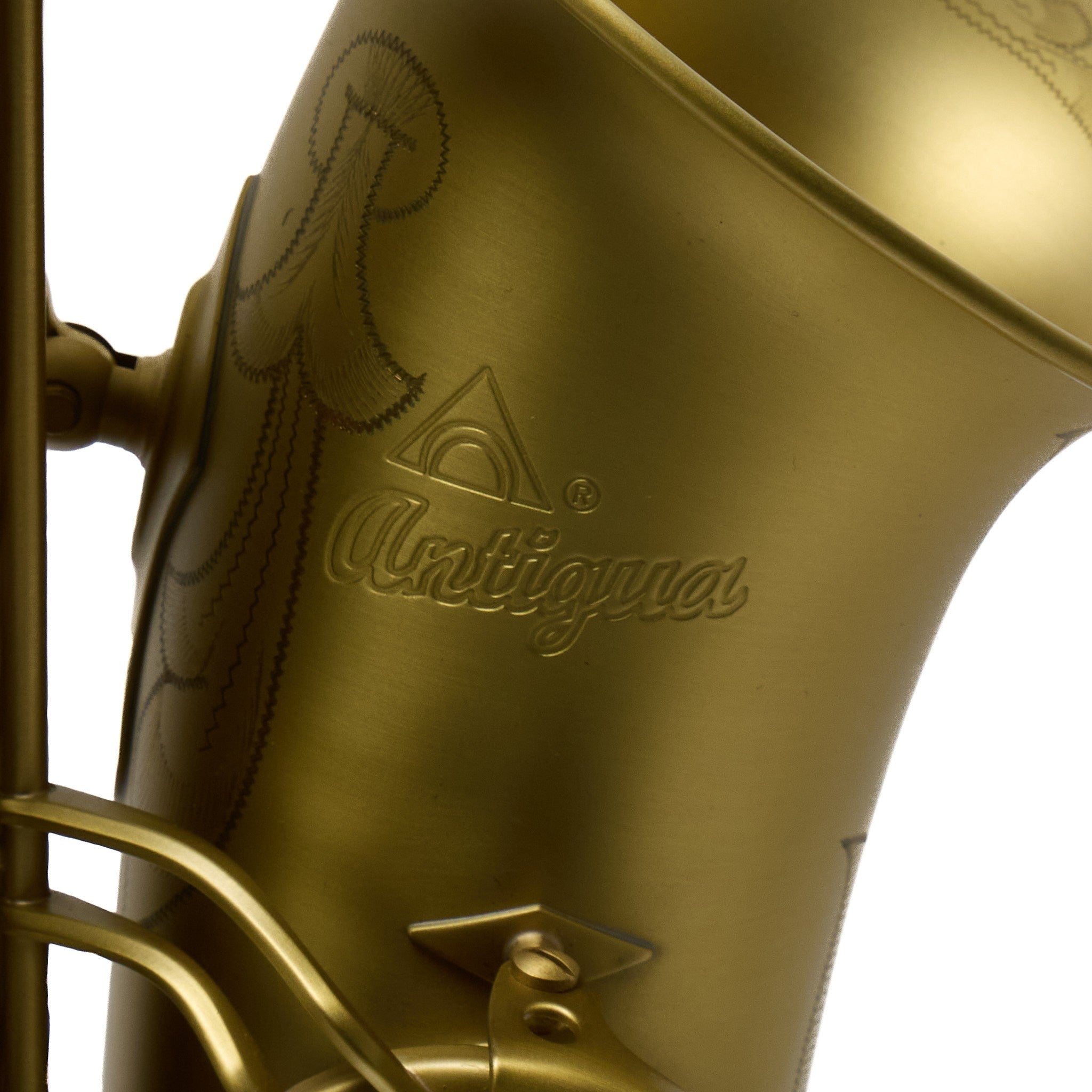Antigua Winds Model AS4248CB 'Powerbell' Alto Saxophone in Classic Brass