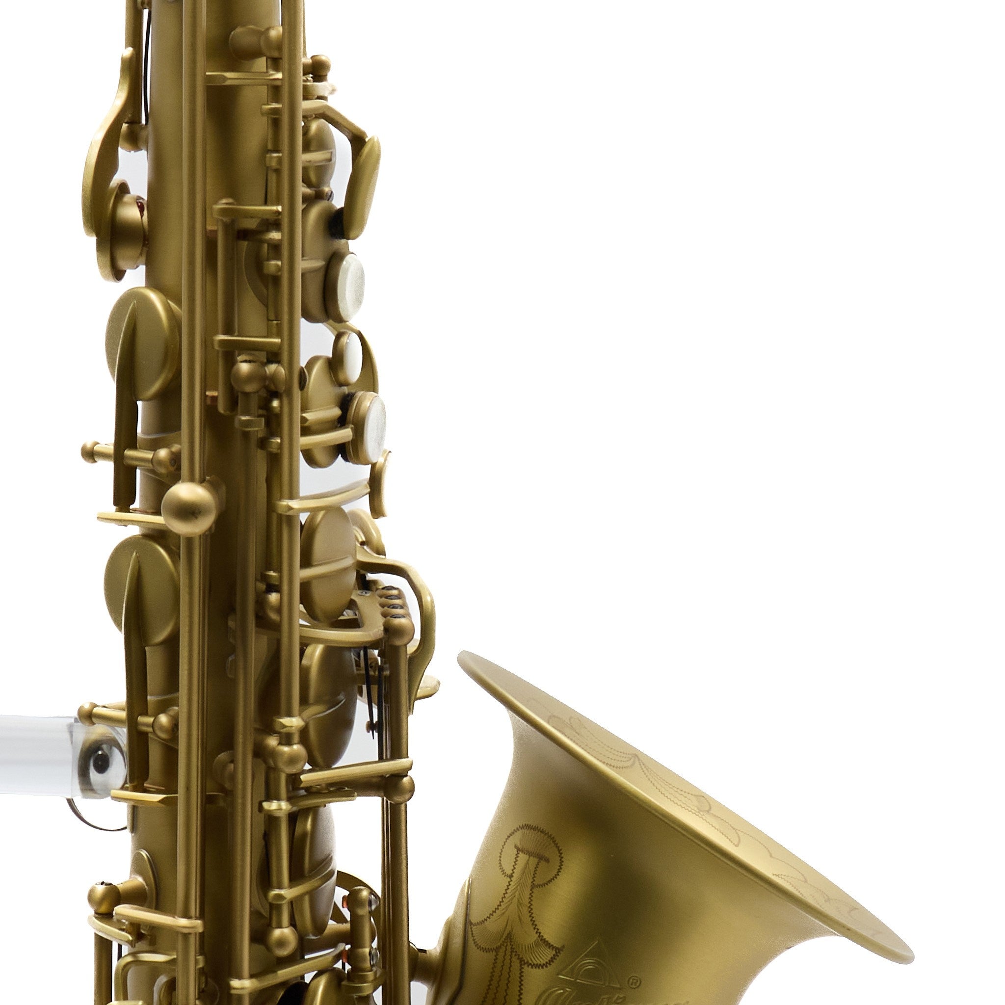 Antigua Winds Model AS4248CB 'Powerbell' Alto Saxophone in Classic Brass