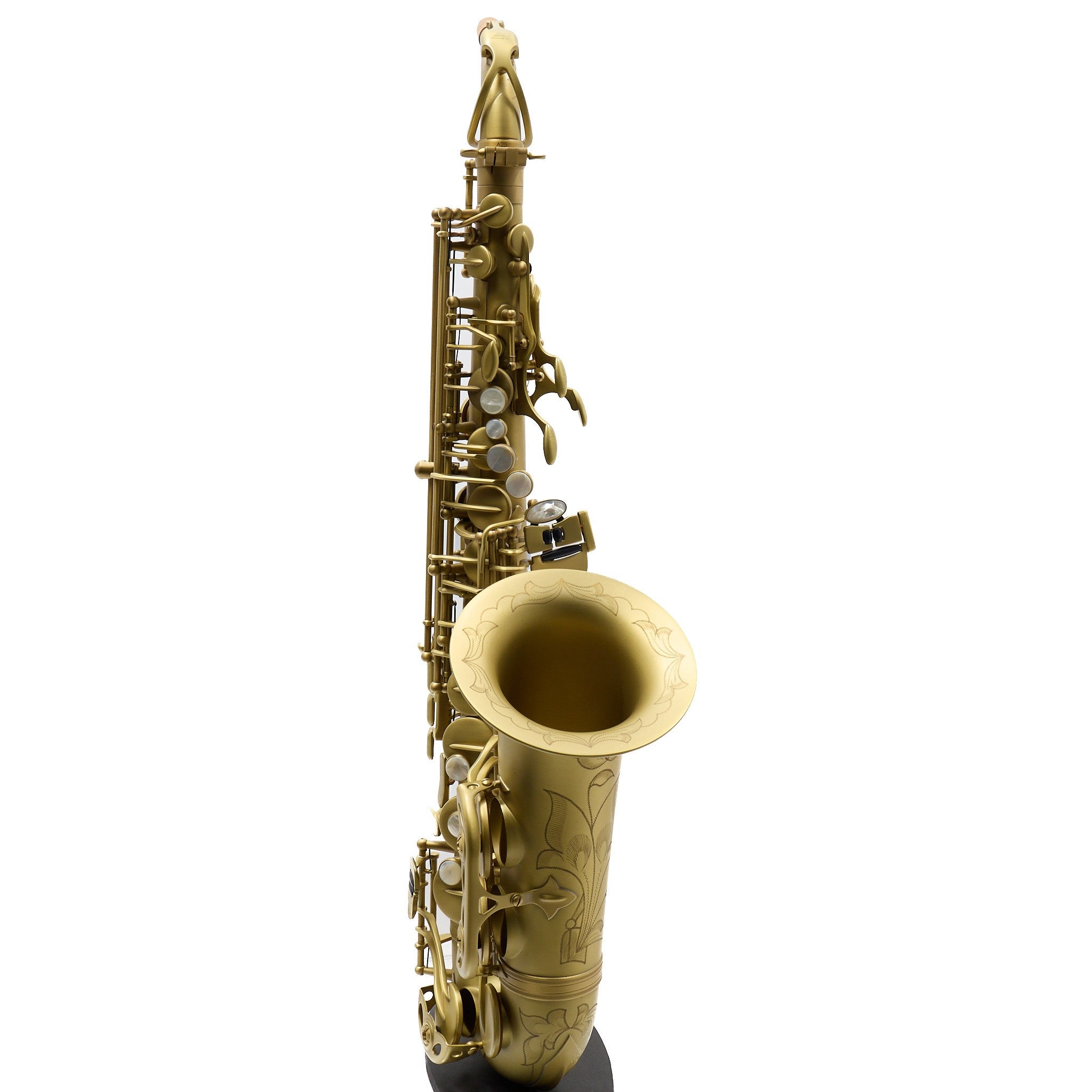Antigua Winds Model AS4248CB 'Powerbell' Alto Saxophone in Classic Brass