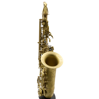 Antigua Winds Model AS4248CB 'Powerbell' Alto Saxophone in Classic Brass