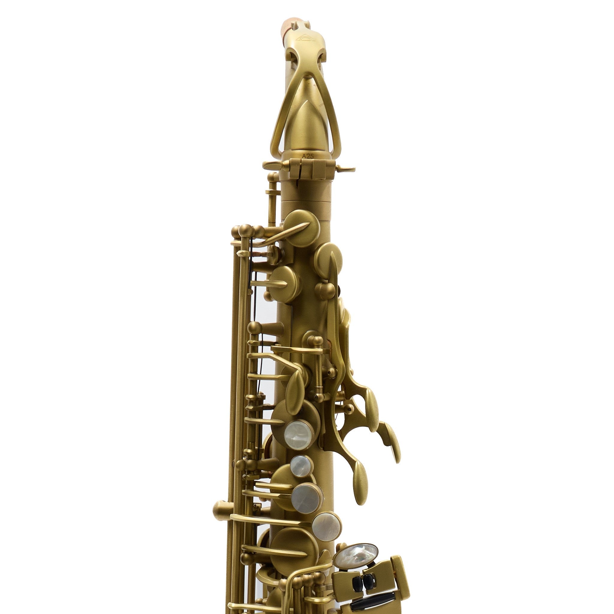 Antigua Winds Model AS4248CB 'Powerbell' Alto Saxophone in Classic Brass