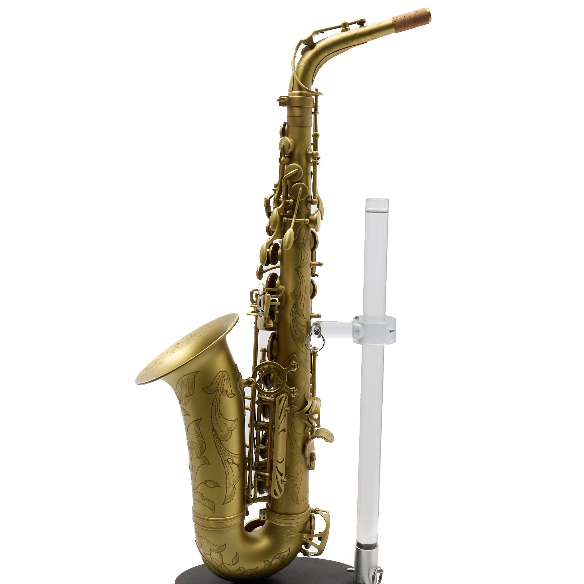 Antigua Winds Model AS4248CB 'Powerbell' Alto Saxophone in Classic Brass