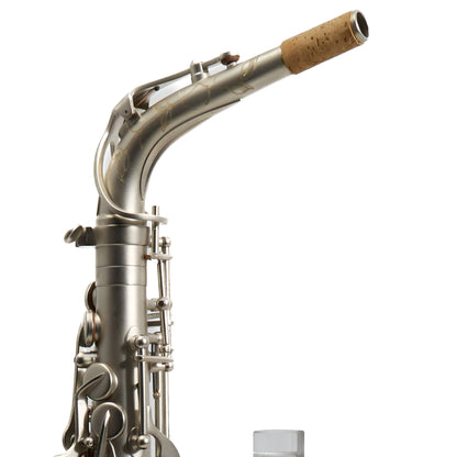 Antigua Winds Model AS4248CN 'Powerbell' Alto Saxophone in Classic Nickel